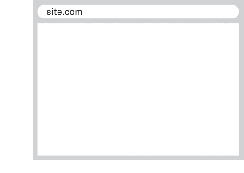 graphic showing a representative website loading in under 3 seconds
