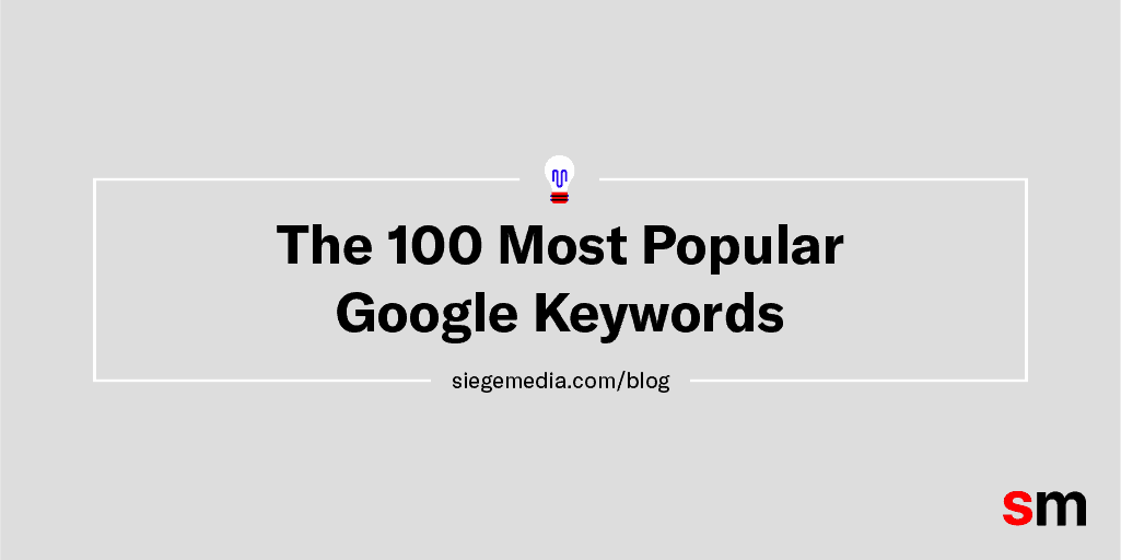 The 100 Most Popular Google Keywords to Inspire 2023