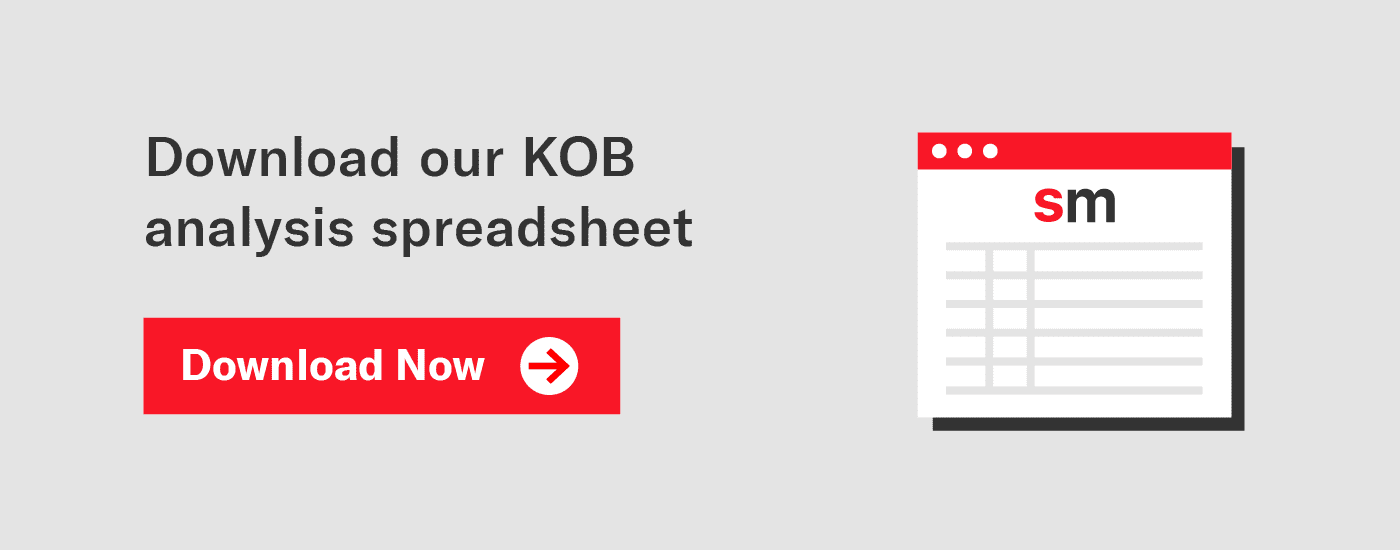 Download our KOB analysis spreadsheet