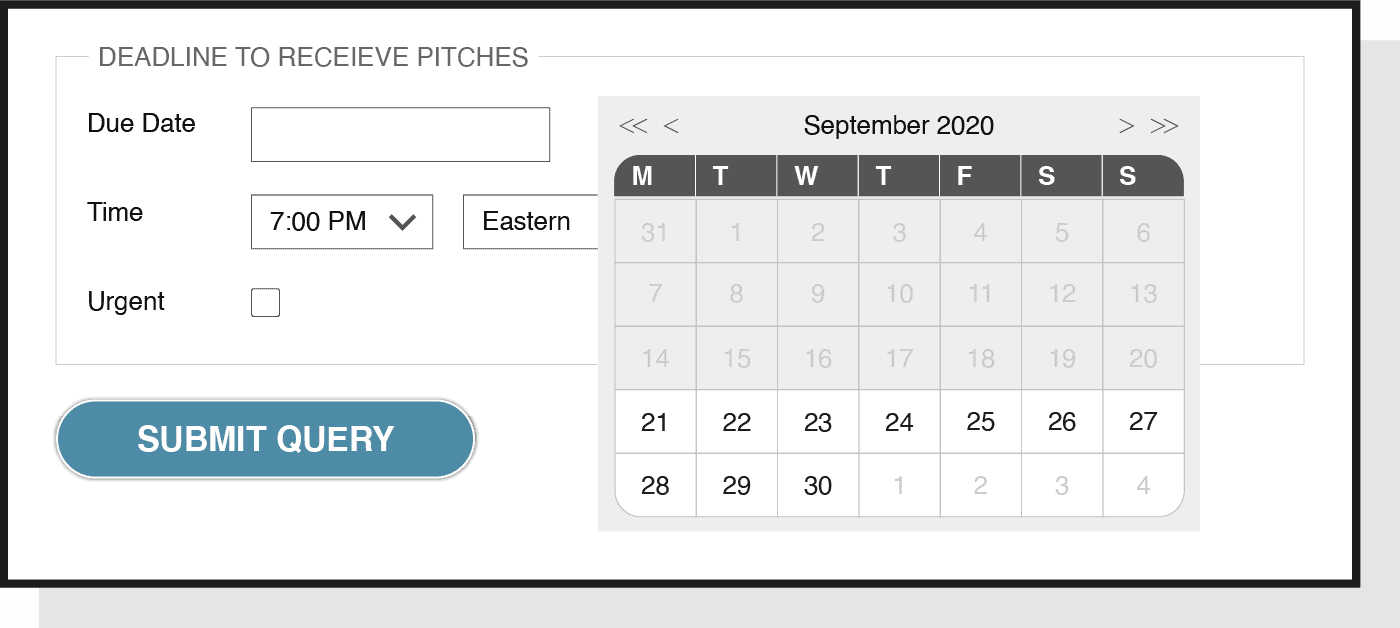 how to set a deadline using HARO