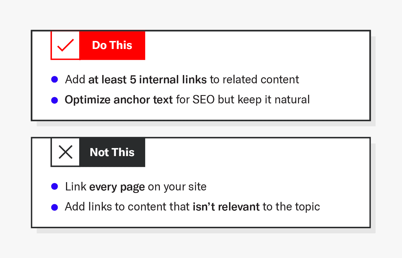 do this not that internal linking tips