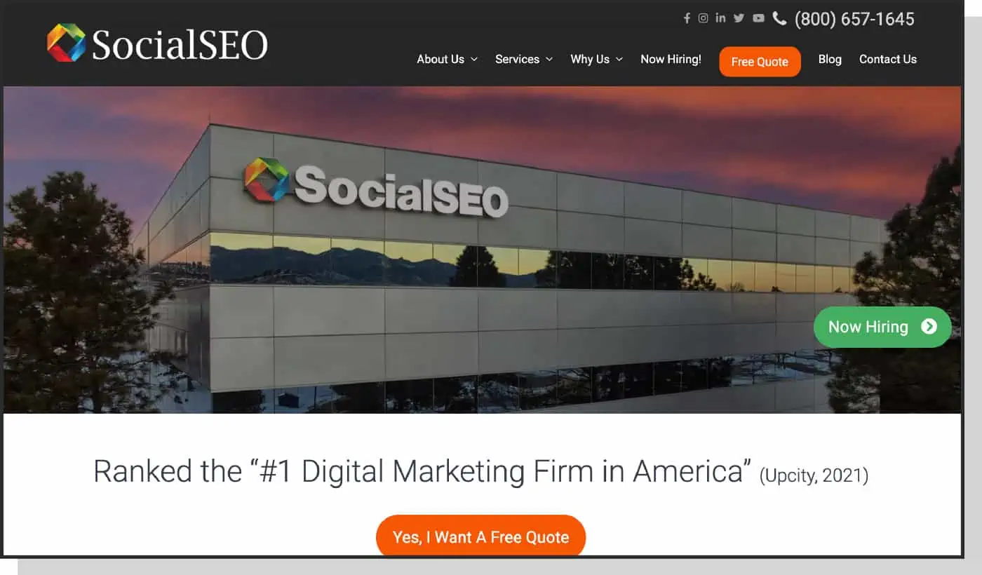 Social SEO for e-commerce marketing