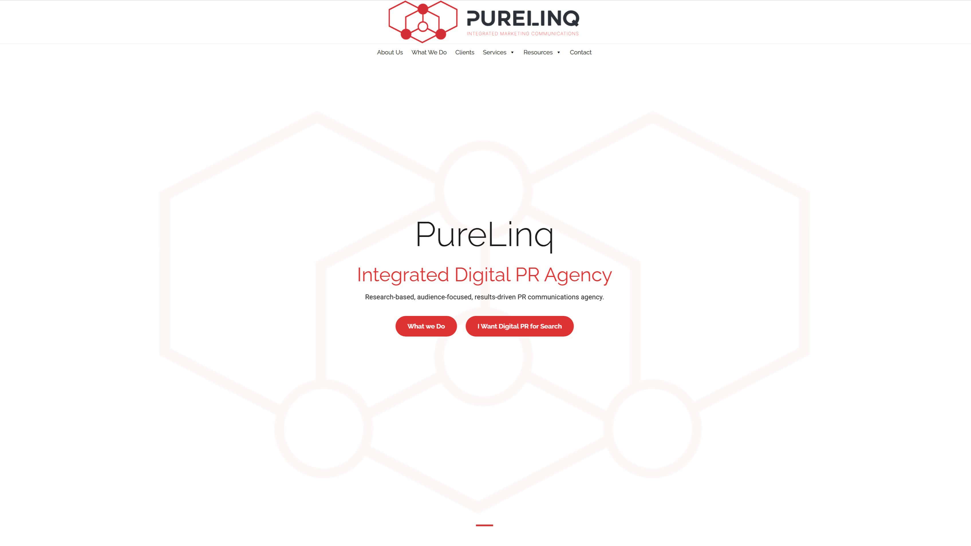 purelinq homepage