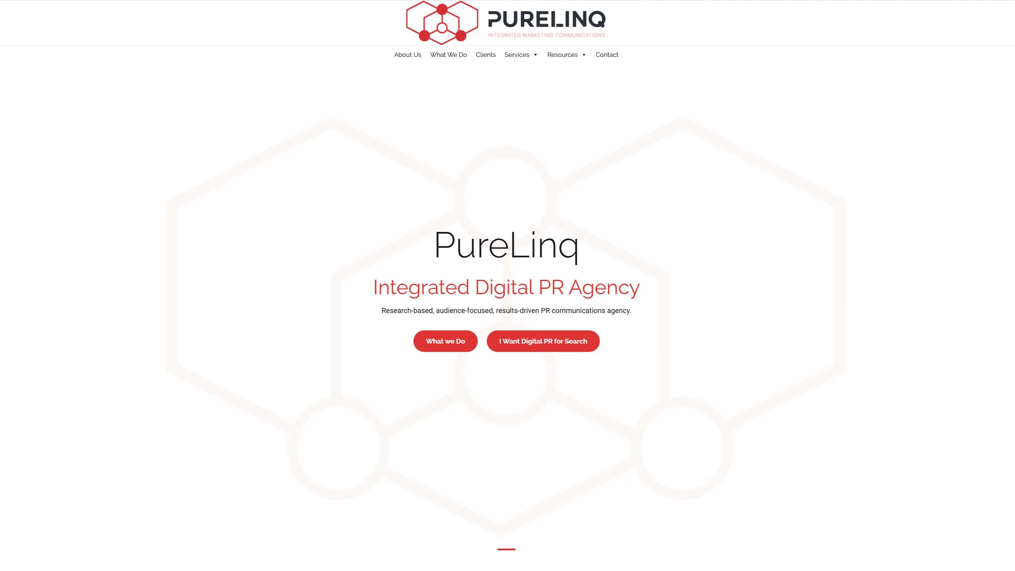 purelinq homepage