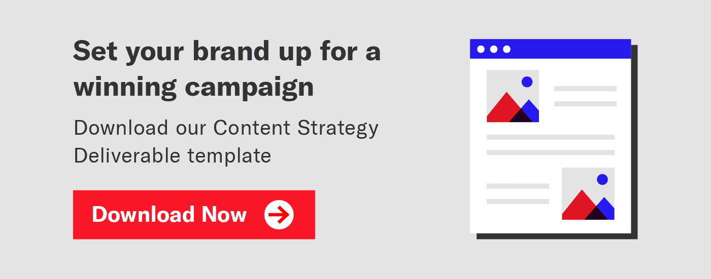 Download button for content strategy deliverable template.