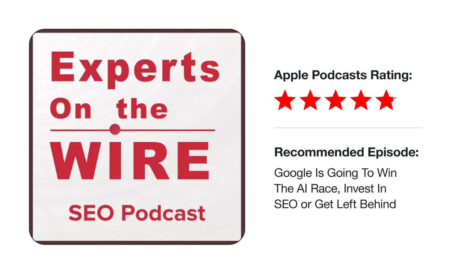 Experts on the Wire SEO podcast