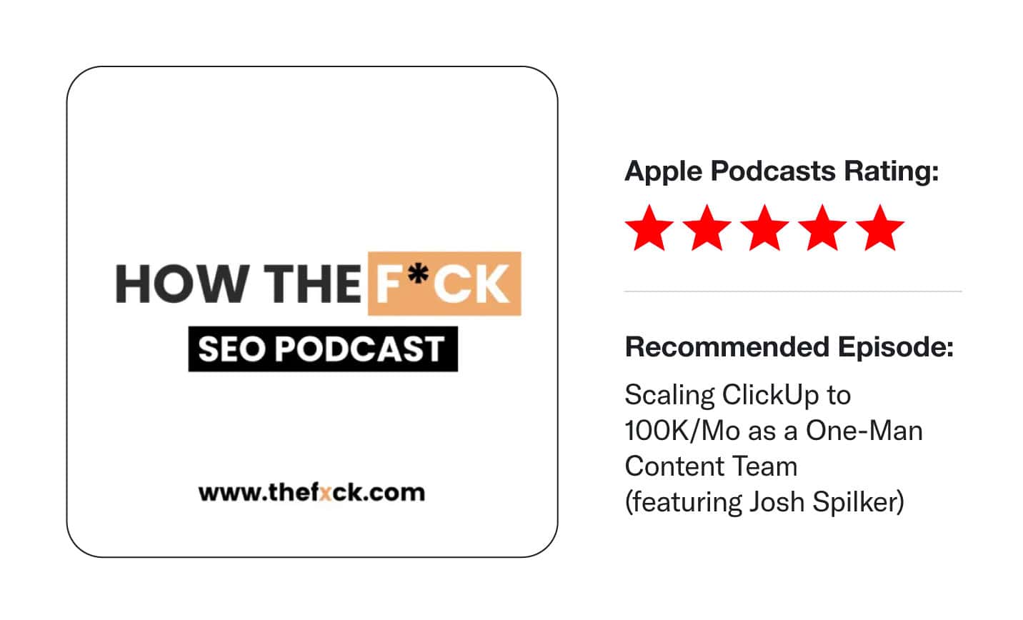 How the Fxck SEO Podcast
