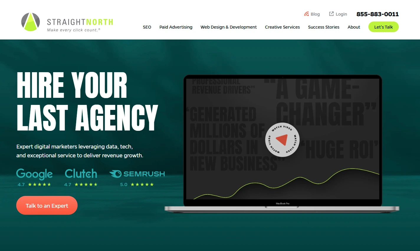 straight north homepage