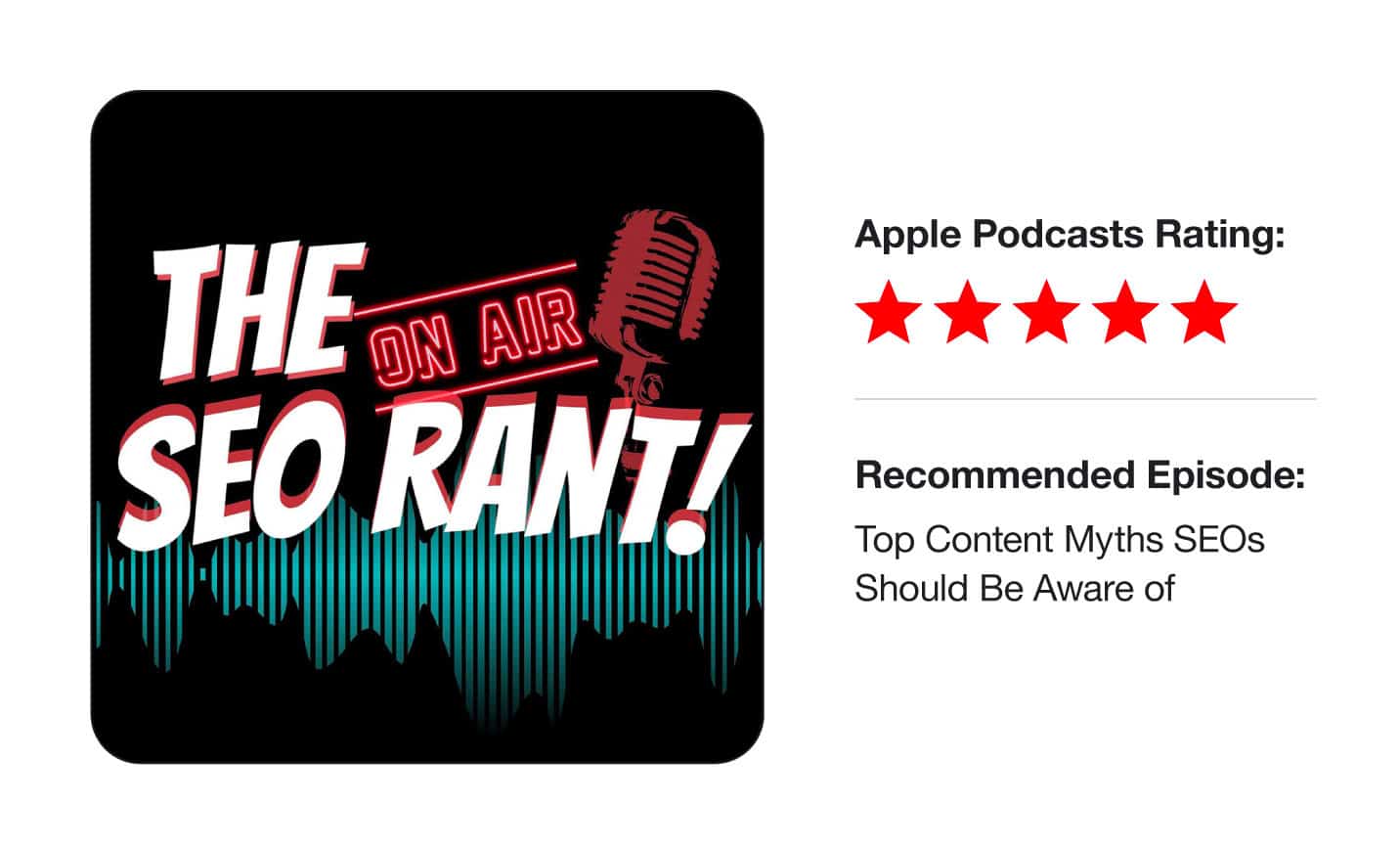 The SEO Rant podcast by Mordy Oberstein