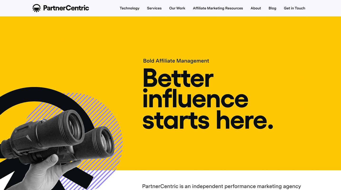 PartnerCentric website.