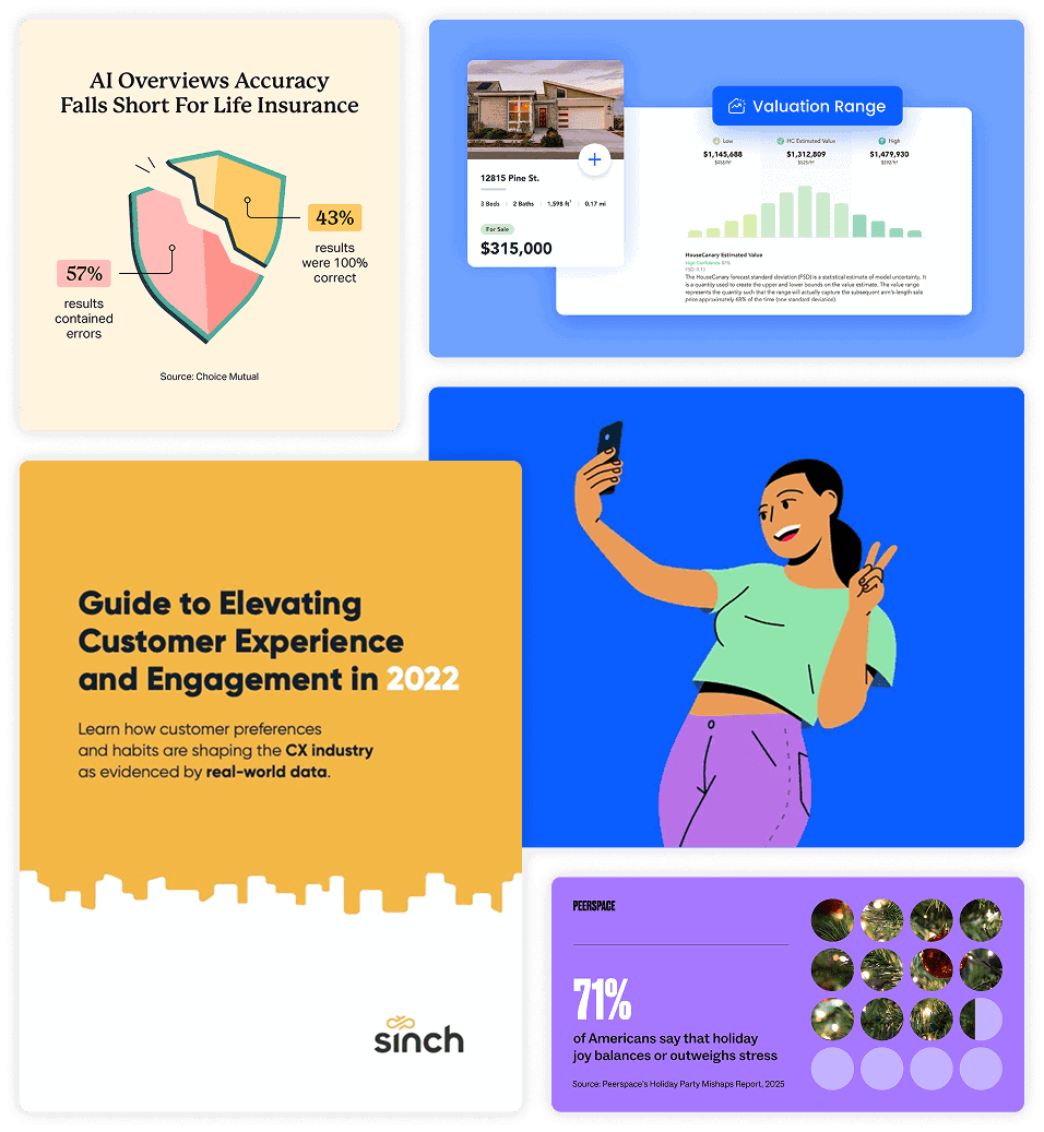 Graphic design that makes content impossible to ignore.